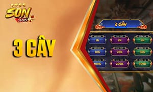 Đặt cược 3 Cây Sonclub